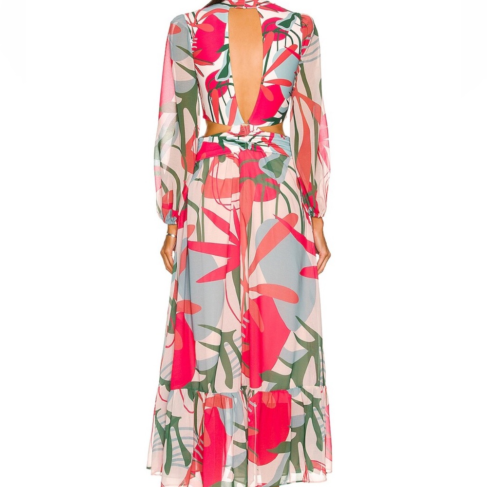 PatBo Rio Cutout Floral Pattern Dress - Picture 3 of 10